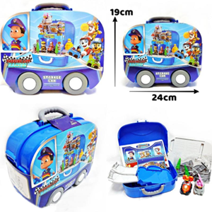 اسباب بازی کیفی پارکینگ و ریسینگ سگهای نگهبان PAW PATROL PARKING LOT RACING_اسباب بازی